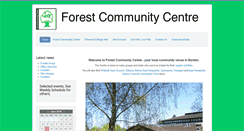 Desktop Screenshot of forestcommunitycentre.co.uk